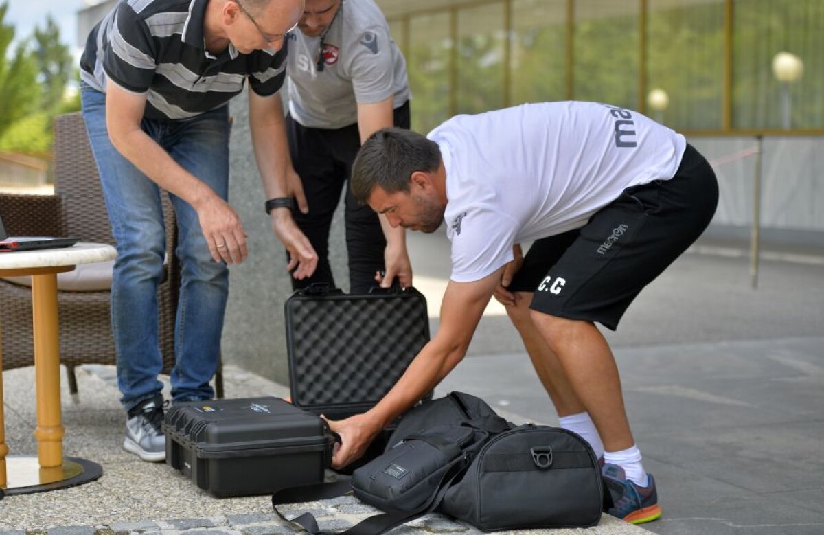 Corespondență din Slovenia » EXCLUSIV VIDEO+ FOTO // Dinamo, ca Bayern! Aparatură de ultimă generație solicitată de Contra pentru cantonamentul "câinilor"