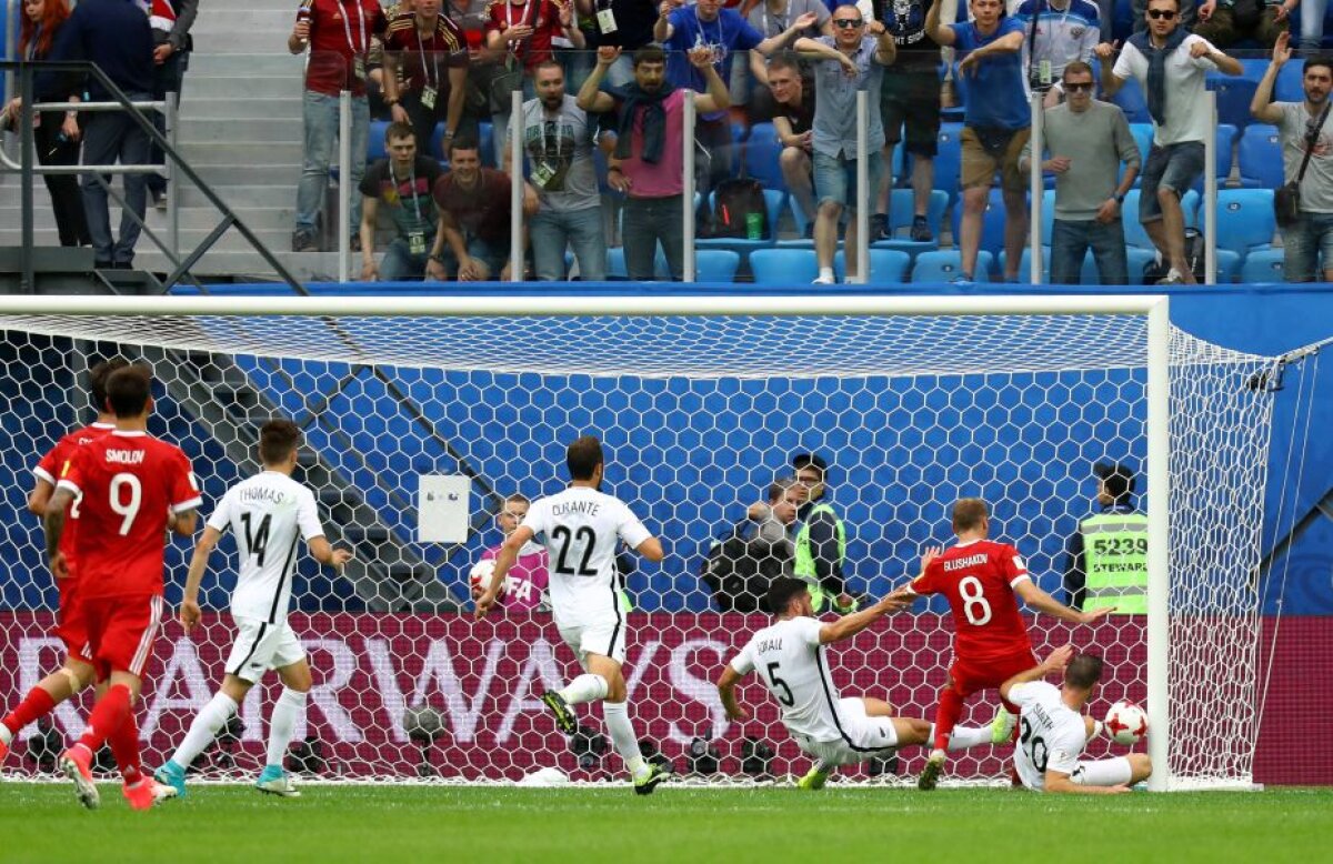 FOTO+VIDEO Rusia, victorie în meciul de deschidere la Cupa Confederațiilor 