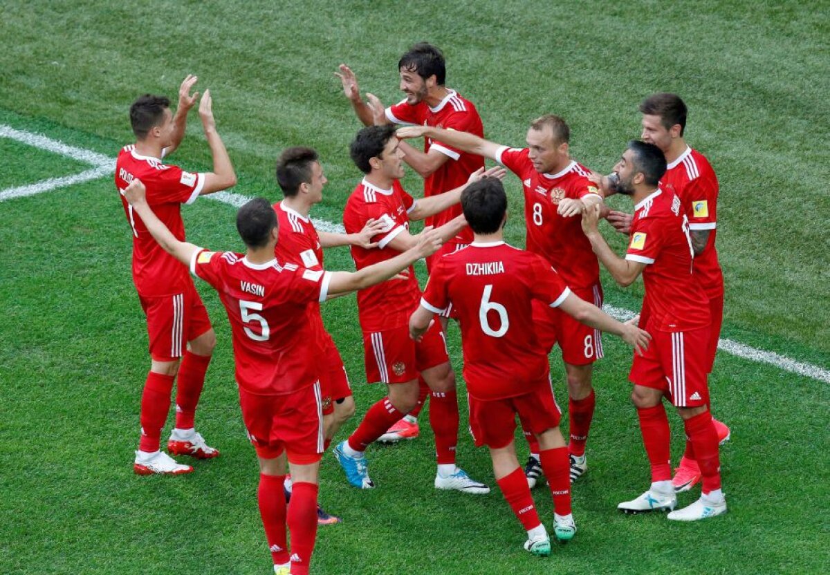 FOTO+VIDEO Rusia, victorie în meciul de deschidere la Cupa Confederațiilor 