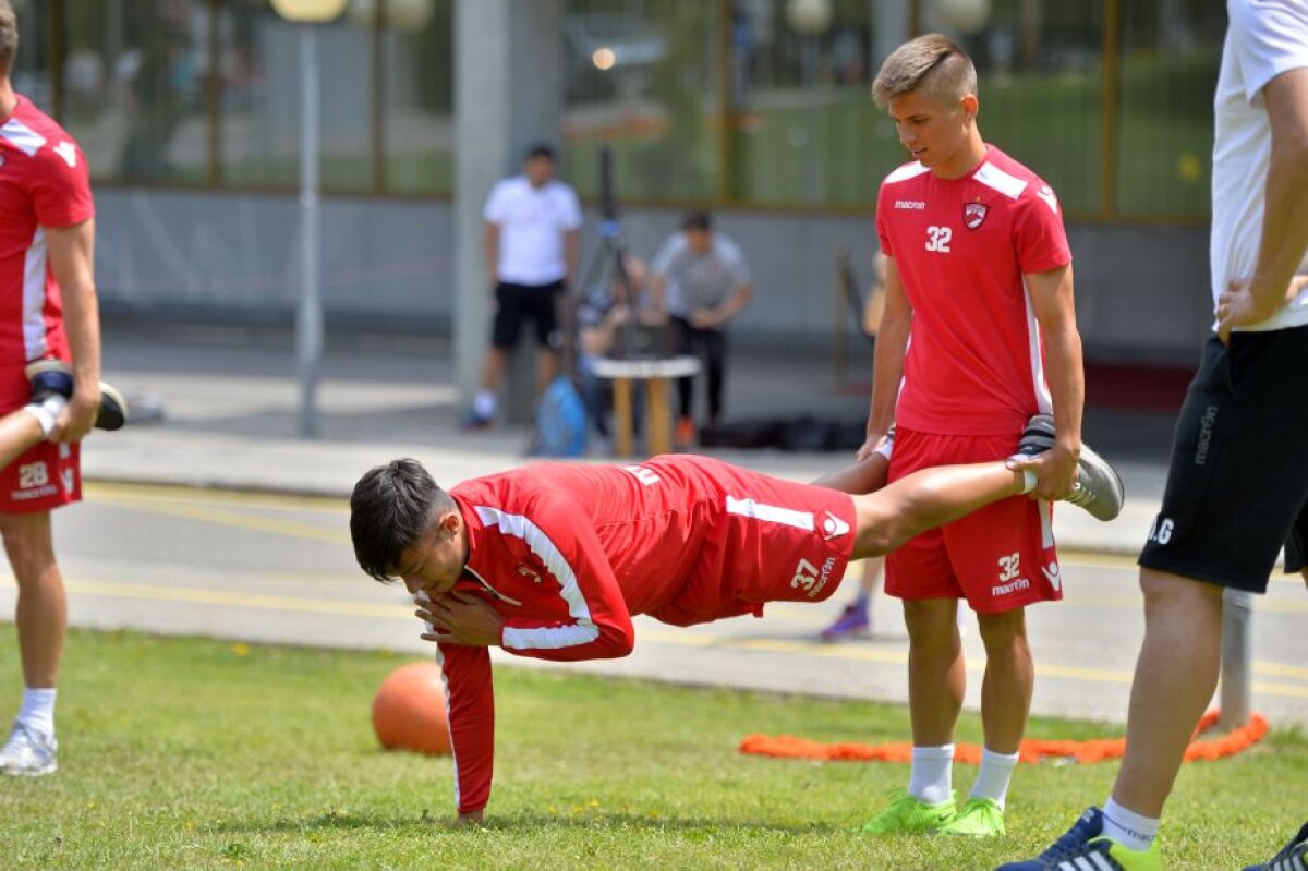 VIDEO+FOTO Corespondență din Slovenia » Primele probleme cu aparatura de ultimă generație a dinamoviștilor! + Cum s-a prezentat Contra la antrenament