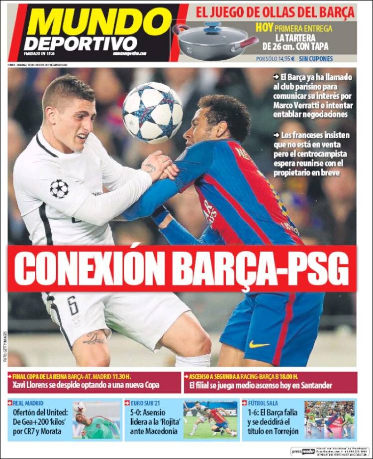 Ce scriu azi ziarele de sport din lume (18 iunie 2017)