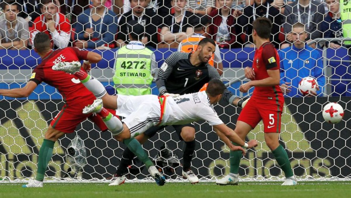 VIDEO+FOTO » Spectacol în Portugalia - Mexic » Meci decisiv pe final în Camerun - Chile