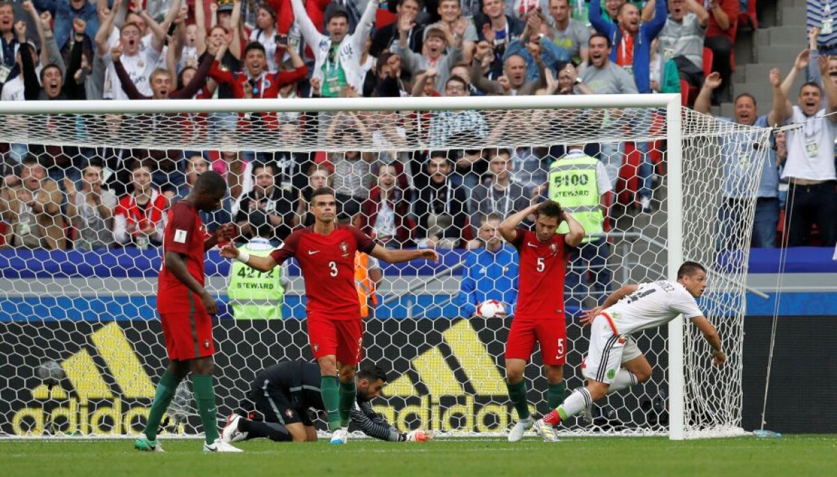 VIDEO+FOTO » Spectacol în Portugalia - Mexic » Meci decisiv pe final în Camerun - Chile