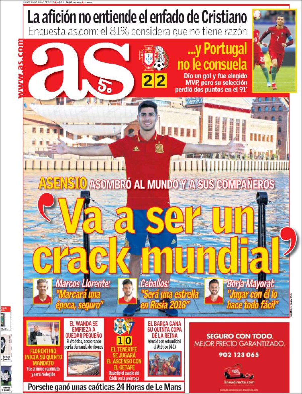 Ce scriu azi ziarele de sport din lume (19 iunie 2017)