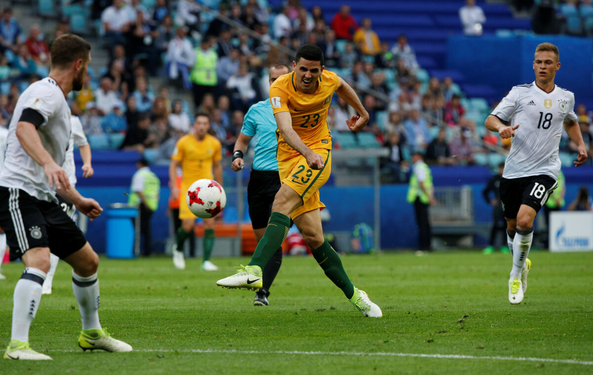 VIDEO + FOTO  Albi ca varul » Nemții au tremurat pe final în partida de debut de la Cupa Confederaţiilor, una cu 5 goluri