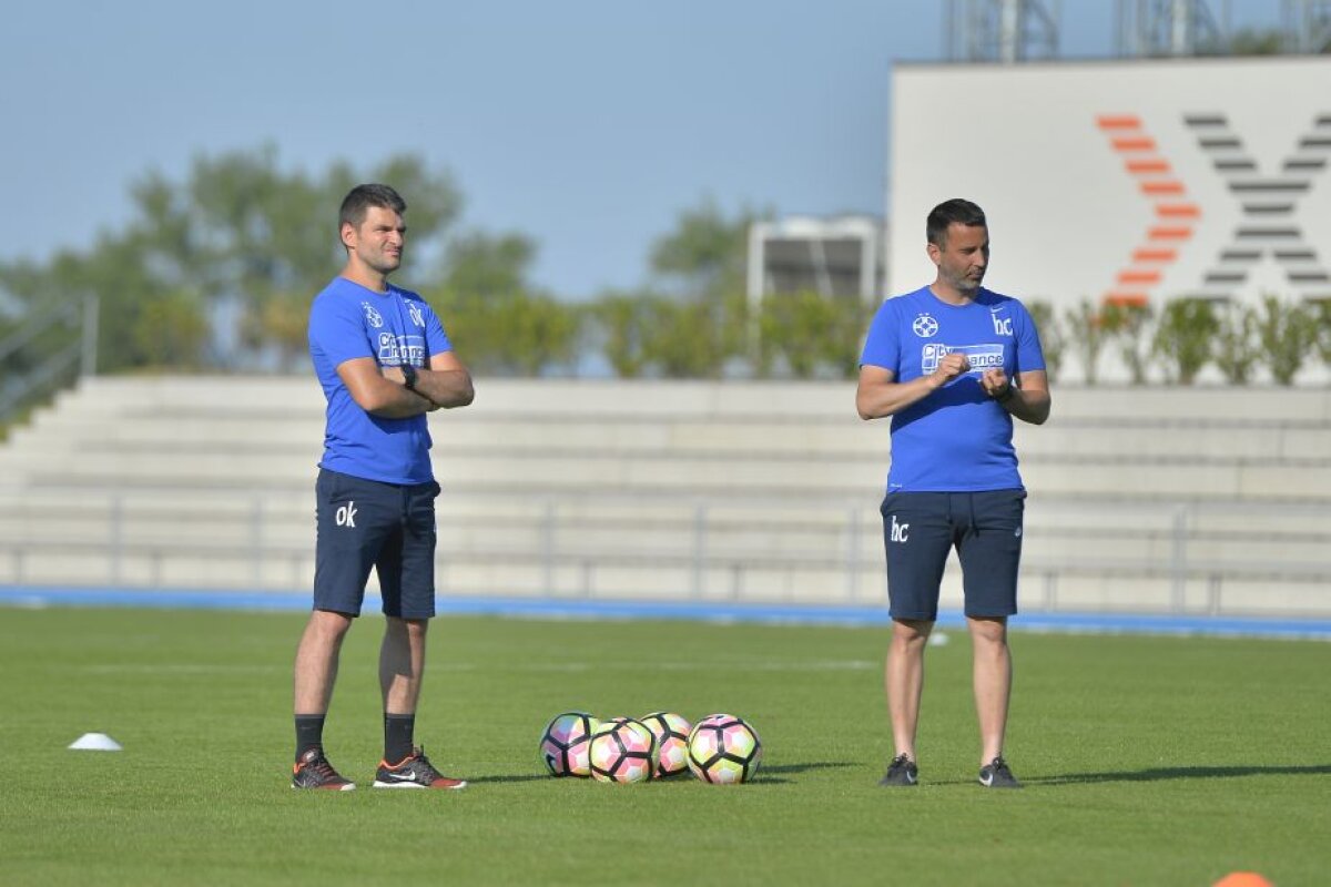 GALERIE FOTO Emoții risipite! "Bizonul" a revenit la antrenamentul FCSB-ului » De ce lipsește Dică două zile din cantonament 