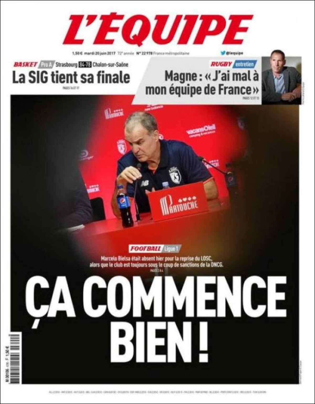 Ce scriu azi ziarele de sport din lume (20 iunie 2017)