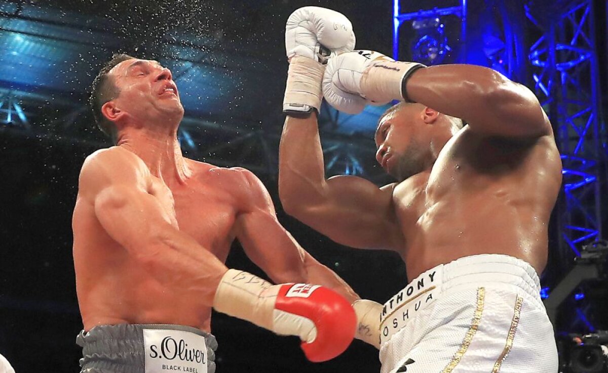 Devine o modă? Anthony Joshua a fost provocat de campionul la categoria grea din UFC, dar a răspuns printr-un KO