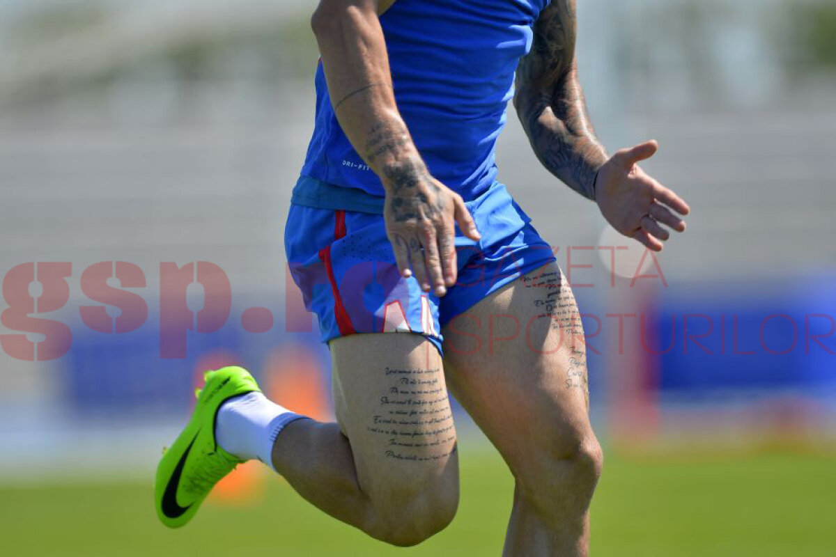 CORESPONDENŢĂ DIN SLOVACIA » FOTO EXCLUSIV Tatuajul anului în fotbalul românesc