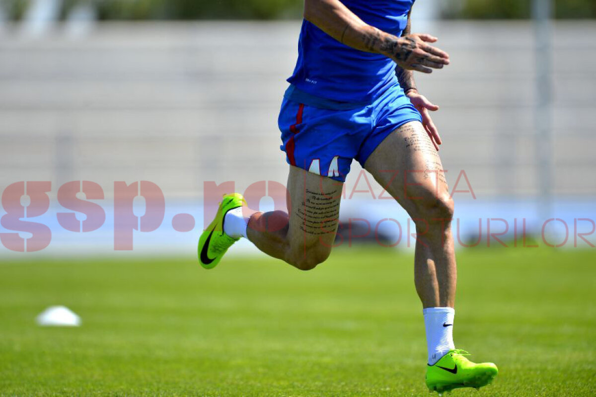 CORESPONDENŢĂ DIN SLOVACIA » FOTO EXCLUSIV Tatuajul anului în fotbalul românesc