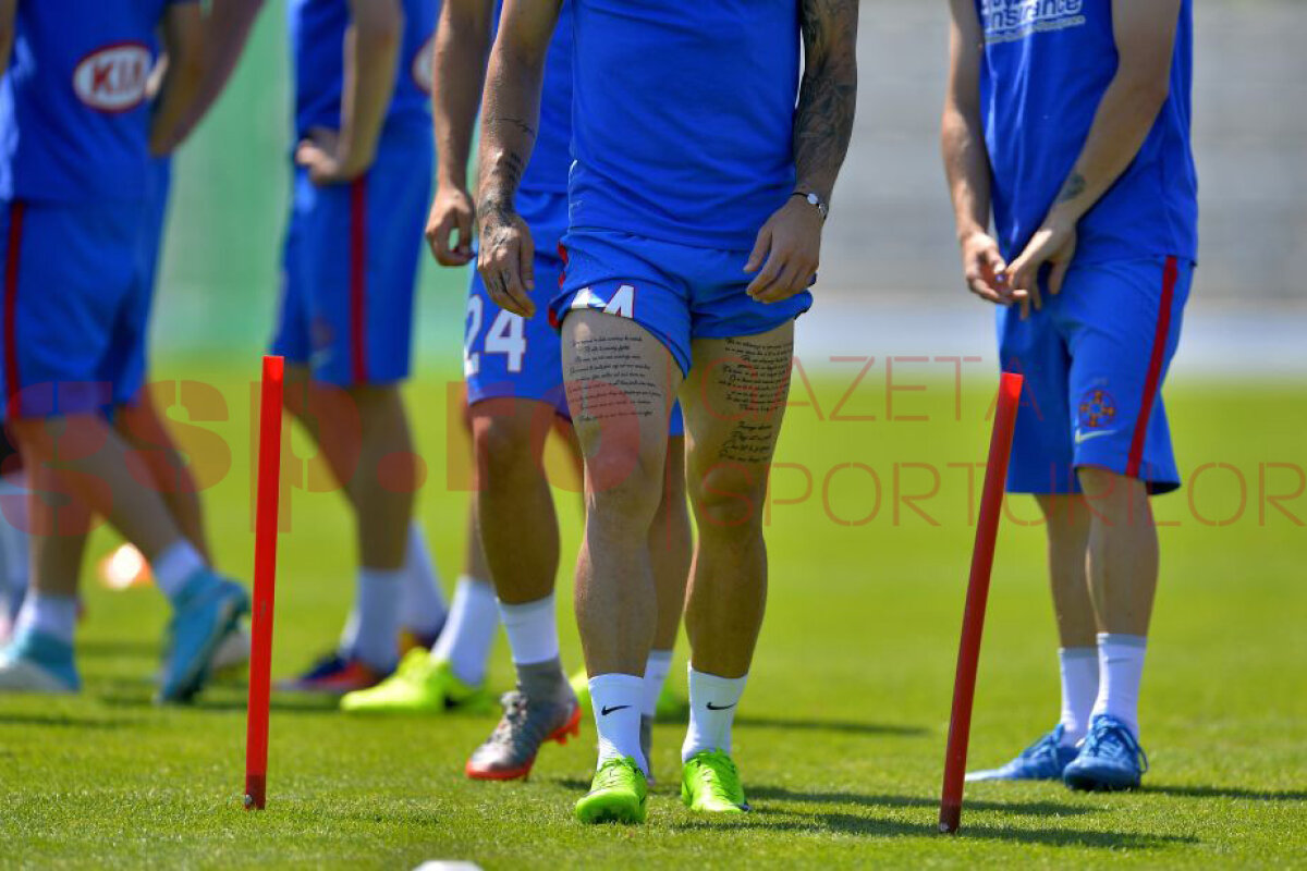 CORESPONDENŢĂ DIN SLOVACIA » FOTO EXCLUSIV Tatuajul anului în fotbalul românesc