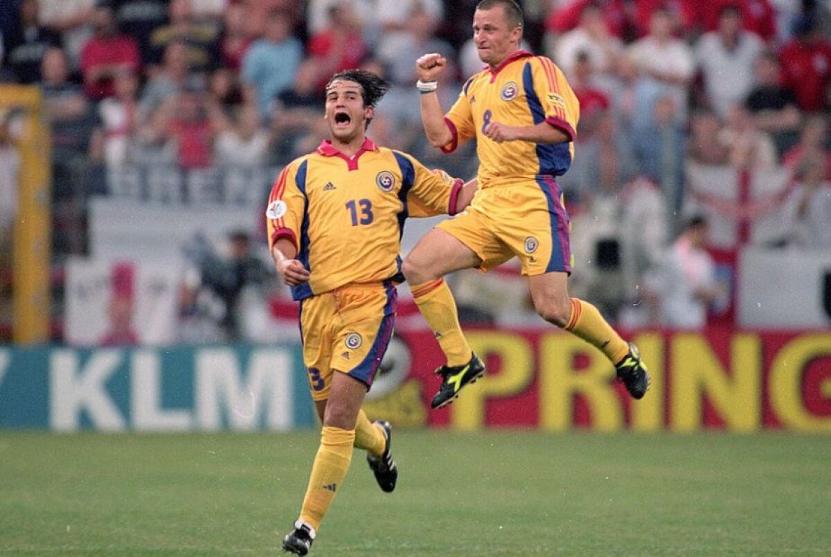 România - Anglia 3-2, ultima victorie a naționalei la un turneu final. Chivu a marcat primul său gol pentru națională