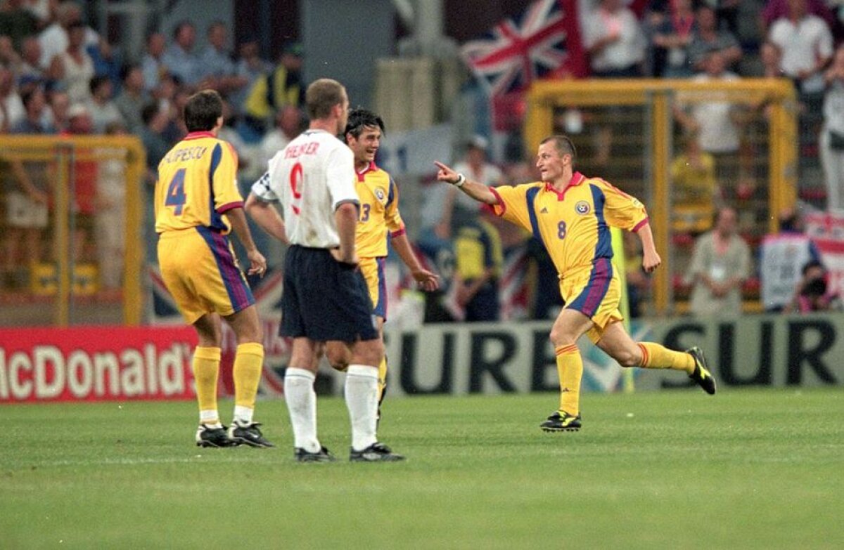România - Anglia 3-2, ultima victorie a naționalei la un turneu final. Chivu a marcat primul său gol pentru națională
