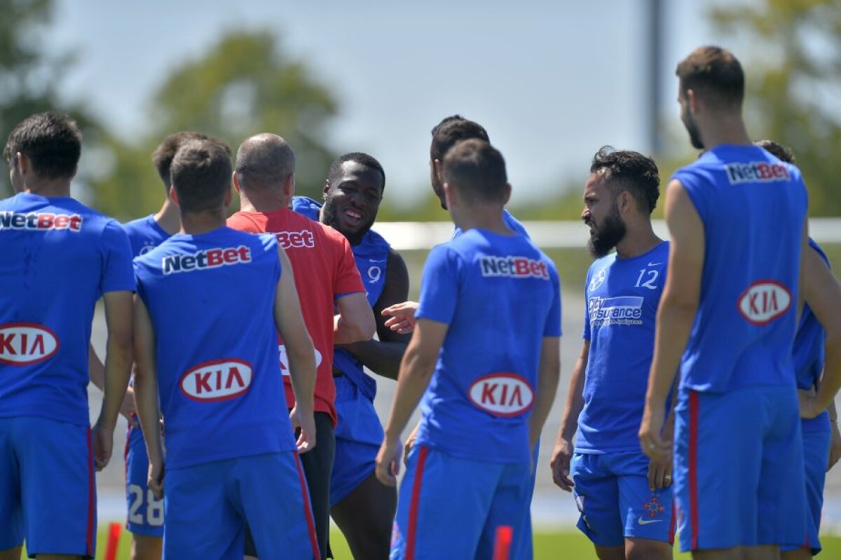 CORESPONDENŢĂ DIN SLOVACIA » "Bizonul" pus să tragă la sanie » Antrenamente dure pentru stelişti