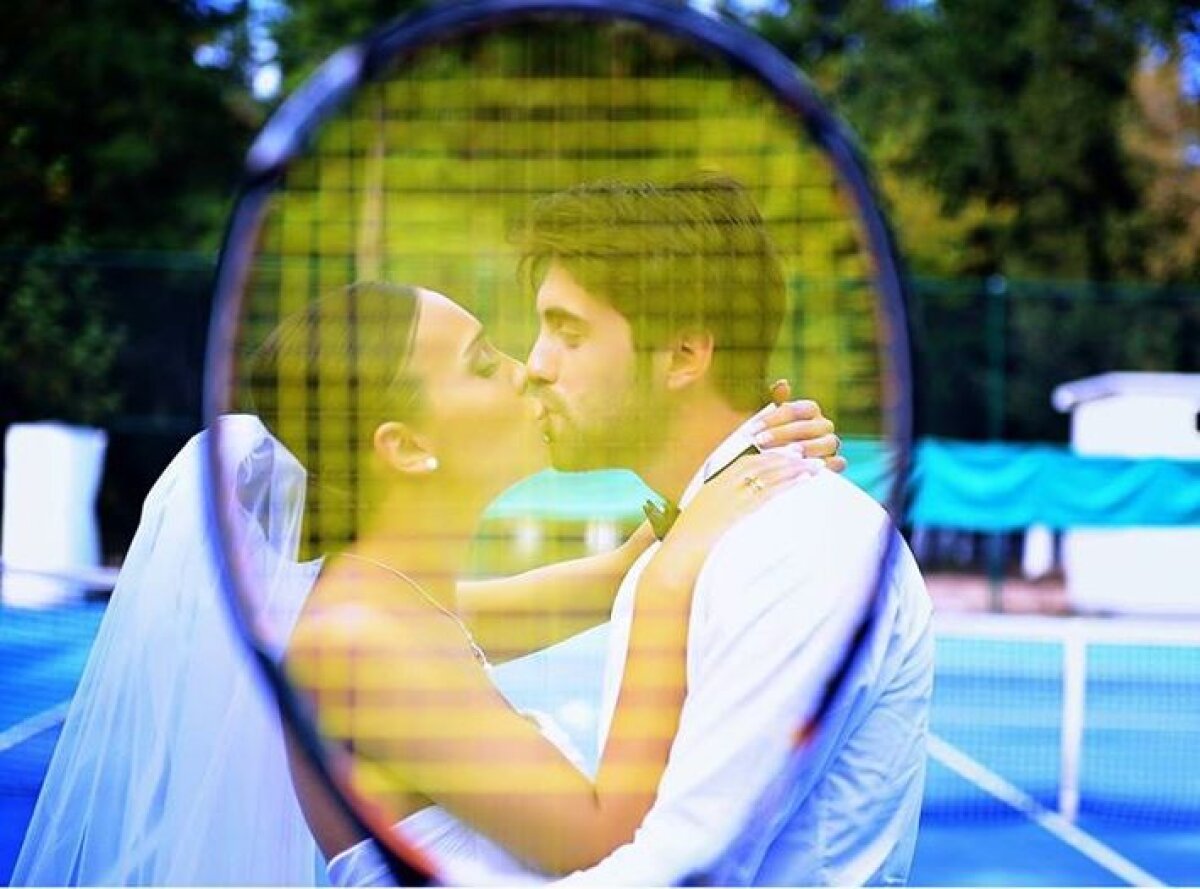 FOTO Secretul lui Basilașvili » Nu a câștigat niciun turneu, dar e invidiat pentru soția lui cea sexy