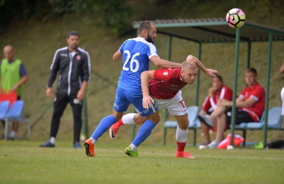 FOTO » Fiasco! Înfrângere pentru Dinamo în primul amical din Slovenia, 1-4 cu Osijek » Contra, extrem de nervos