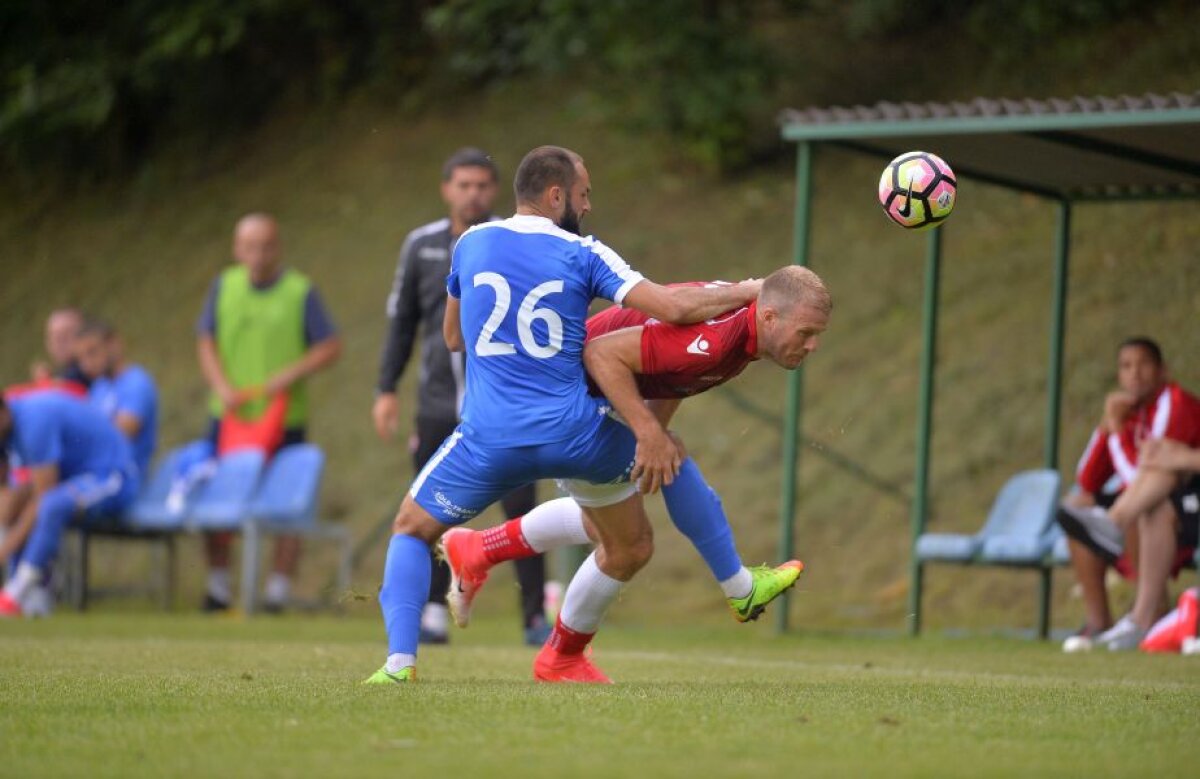 FOTO » Fiasco! Înfrângere pentru Dinamo în primul amical din Slovenia, 1-4 cu Osijek » Contra, extrem de nervos