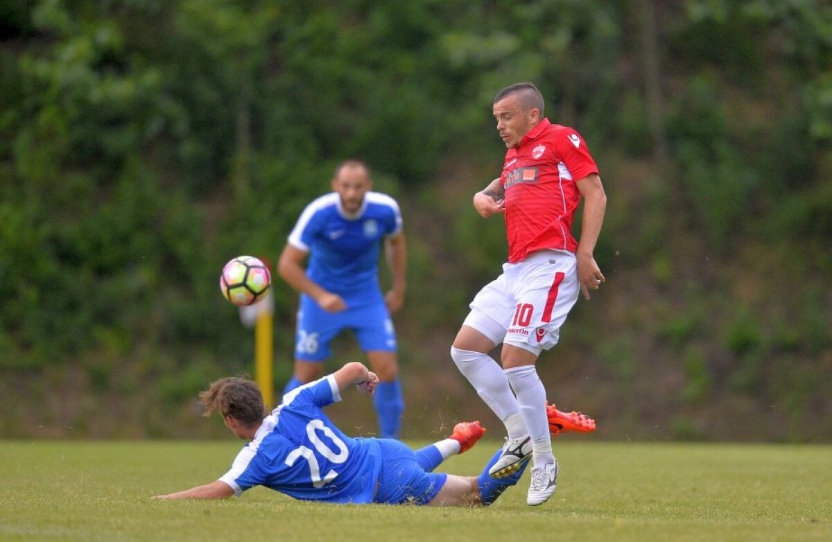 FOTO » Fiasco! Înfrângere pentru Dinamo în primul amical din Slovenia, 1-4 cu Osijek » Contra, extrem de nervos