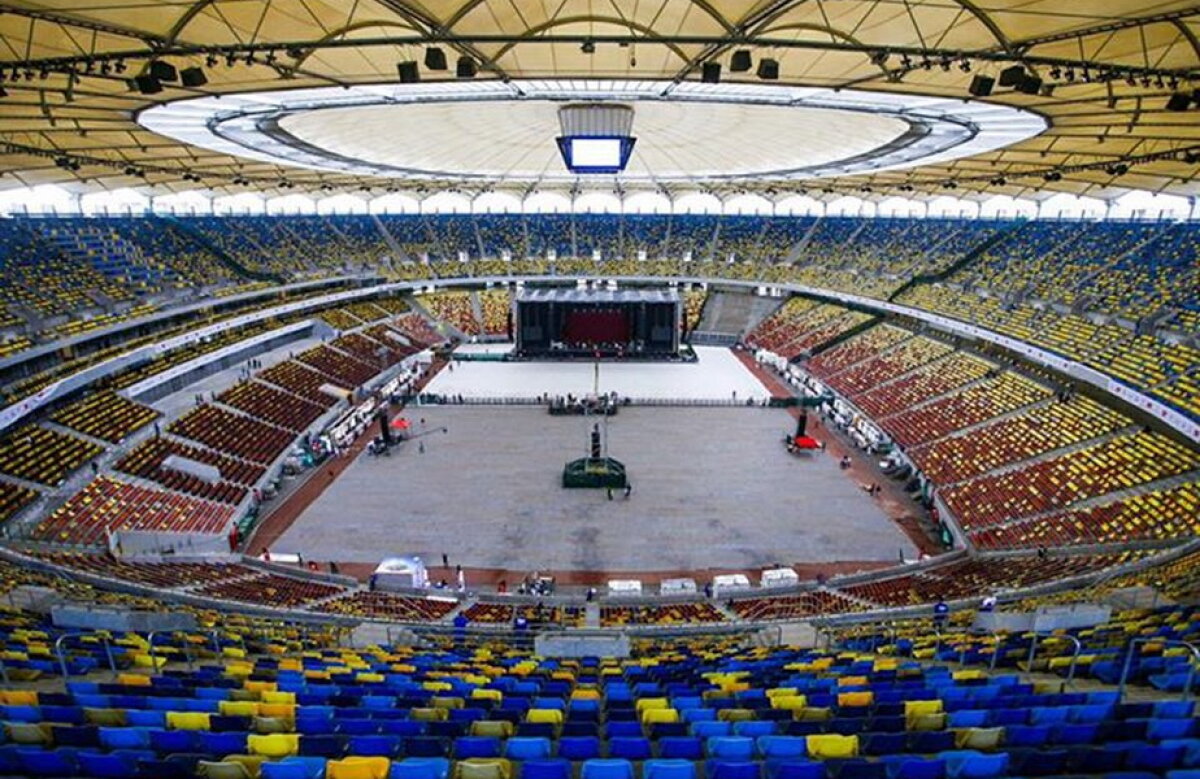 EXCLUSIV / FOTO Avarii pe Arena Națională, după concertul Kings of Leon! Meciurile se joacă pe teren redus