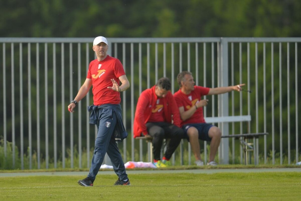 GALERIE FOTO Astra a făcut instrucție cu o nou promovată din Slovenia! Vâlceanu a marcat pentru fosta campioană în amicalul de azi 