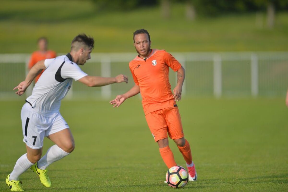 GALERIE FOTO Astra a făcut instrucție cu o nou promovată din Slovenia! Vâlceanu a marcat pentru fosta campioană în amicalul de azi 