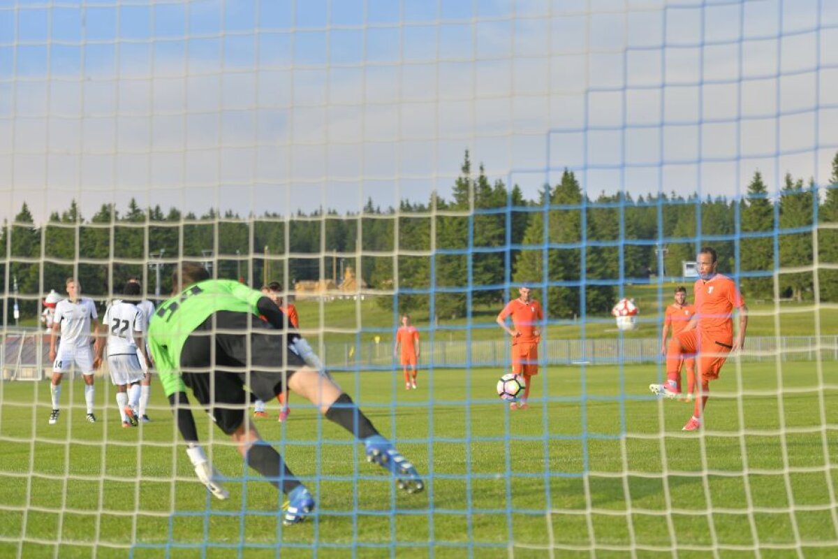 GALERIE FOTO Astra a făcut instrucție cu o nou promovată din Slovenia! Vâlceanu a marcat pentru fosta campioană în amicalul de azi 