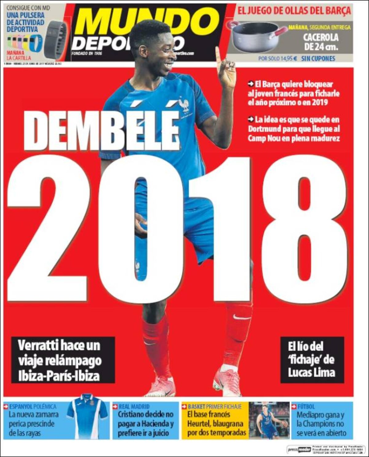 Ce scriu azi ziarele de sport din lume (23 iunie 2017)