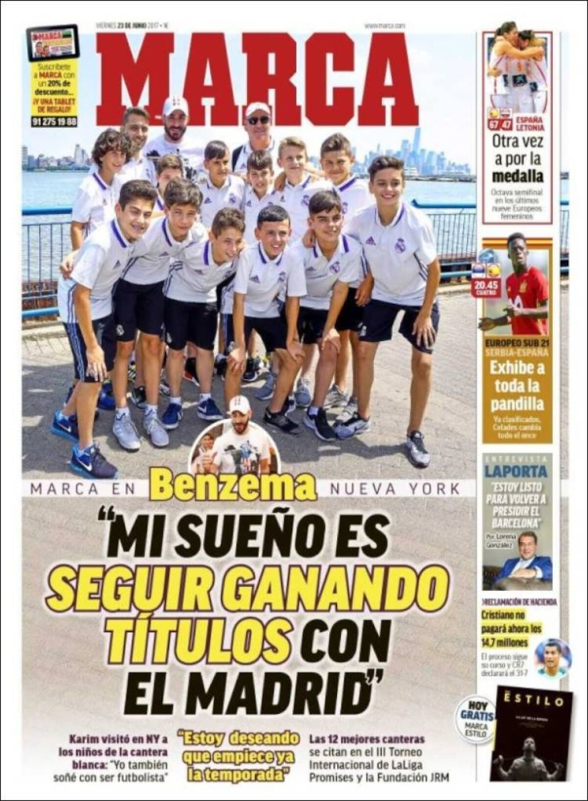 Ce scriu azi ziarele de sport din lume (23 iunie 2017)