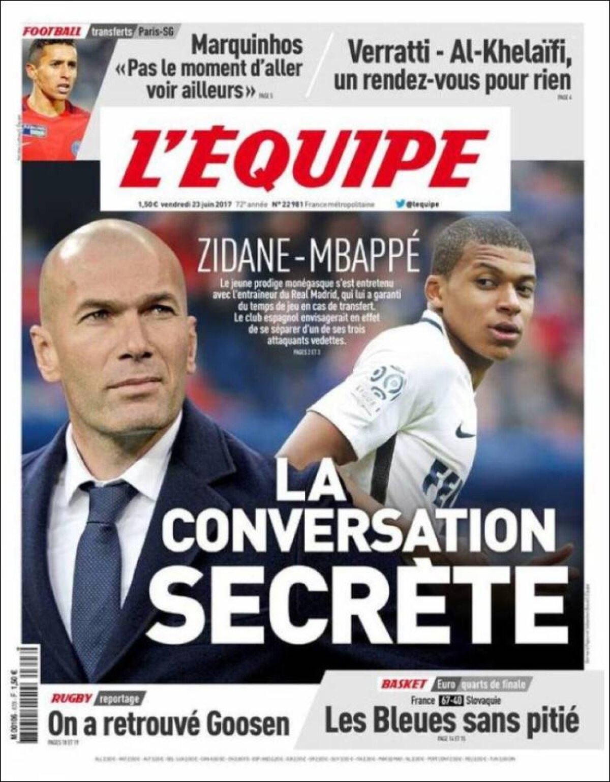 Ce scriu azi ziarele de sport din lume (23 iunie 2017)