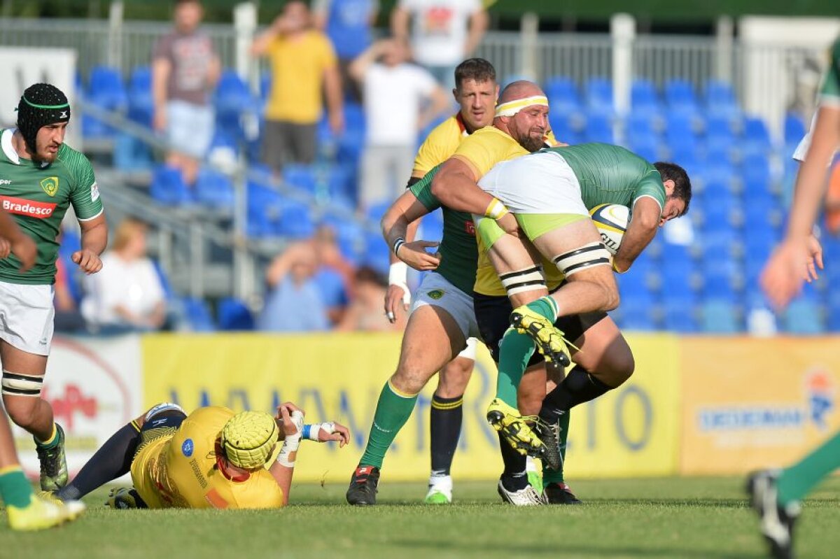 FOTO Samba de România! "Stejarii" au predat o lecție de rugby Braziliei