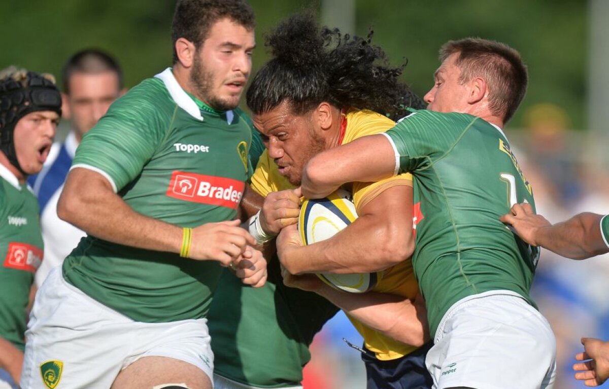 FOTO Samba de România! "Stejarii" au predat o lecție de rugby Braziliei