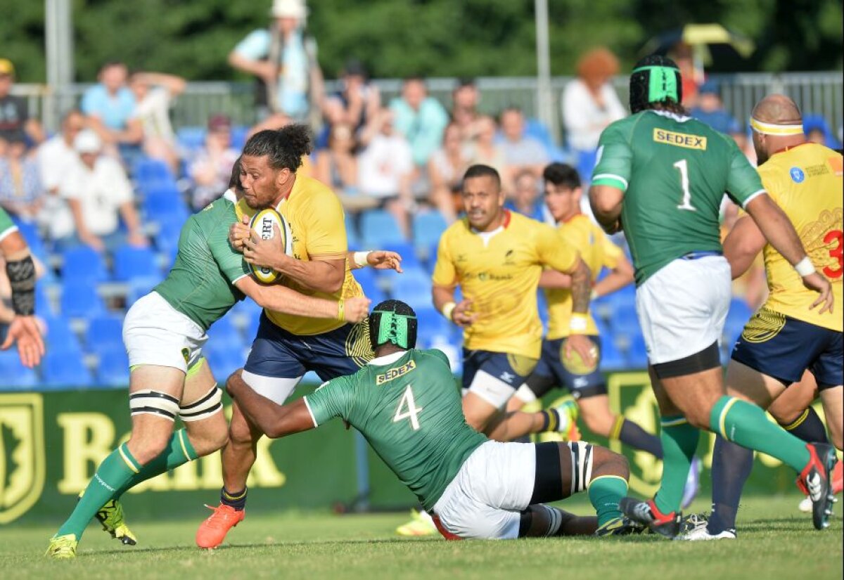 FOTO Samba de România! "Stejarii" au predat o lecție de rugby Braziliei