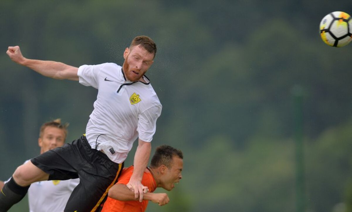 Corespondență din Slovenia » UPDATE / FOTO Astra a pierdut amicalul cu Anji, meci întrerupt 10 minute din cauza unei furtuni