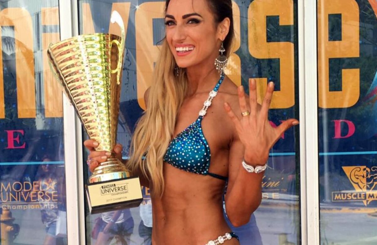GALERIE FOTO Anca Bucur a cucerit SUA » A câștigat pentru a cincea oară "Miss Fitness Universe"!