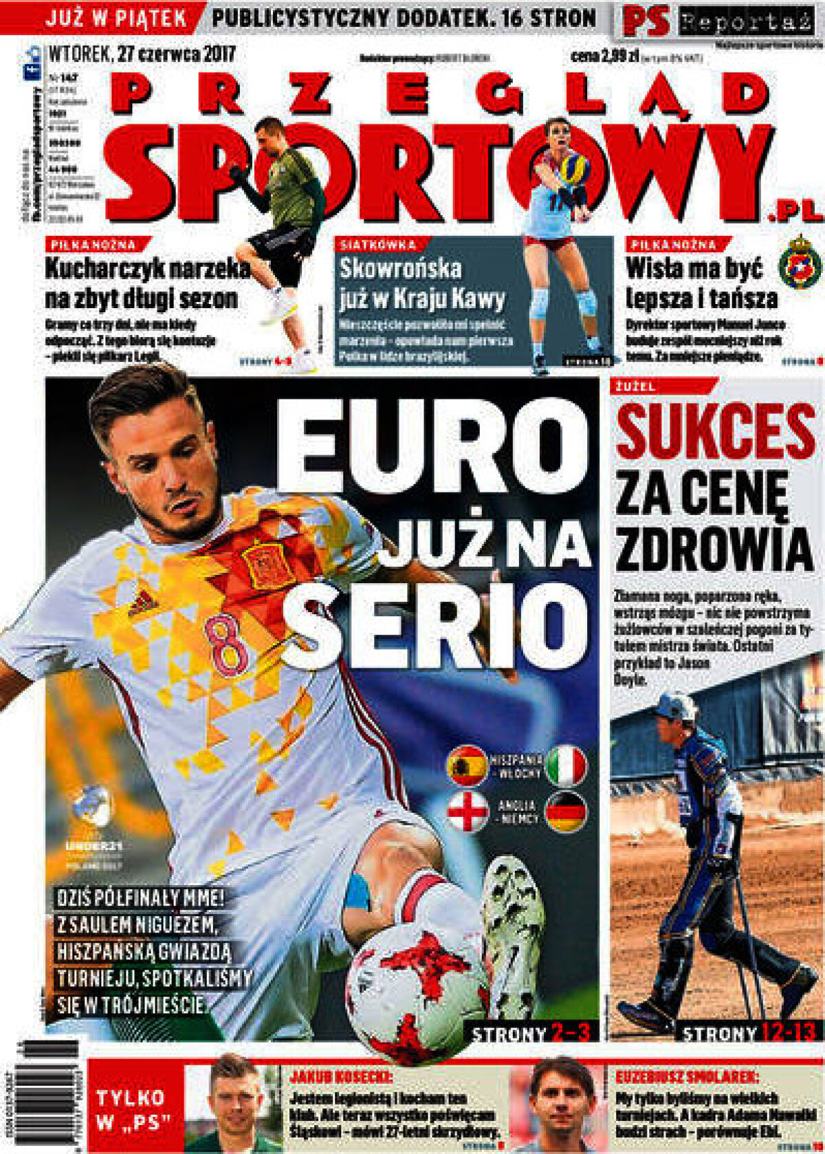 Ce scriu azi ziarele de sport din lume (27 iunie 2017)