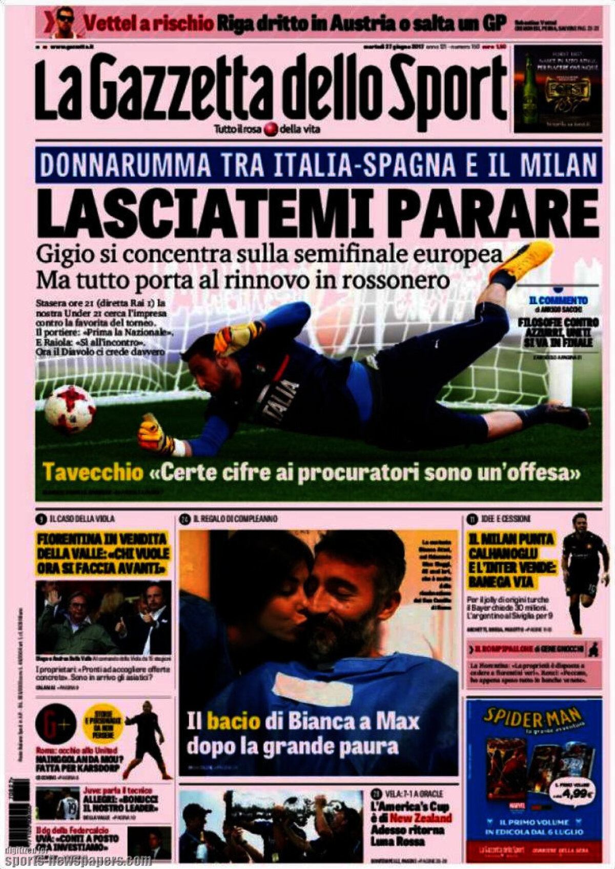 Ce scriu azi ziarele de sport din lume (27 iunie 2017)