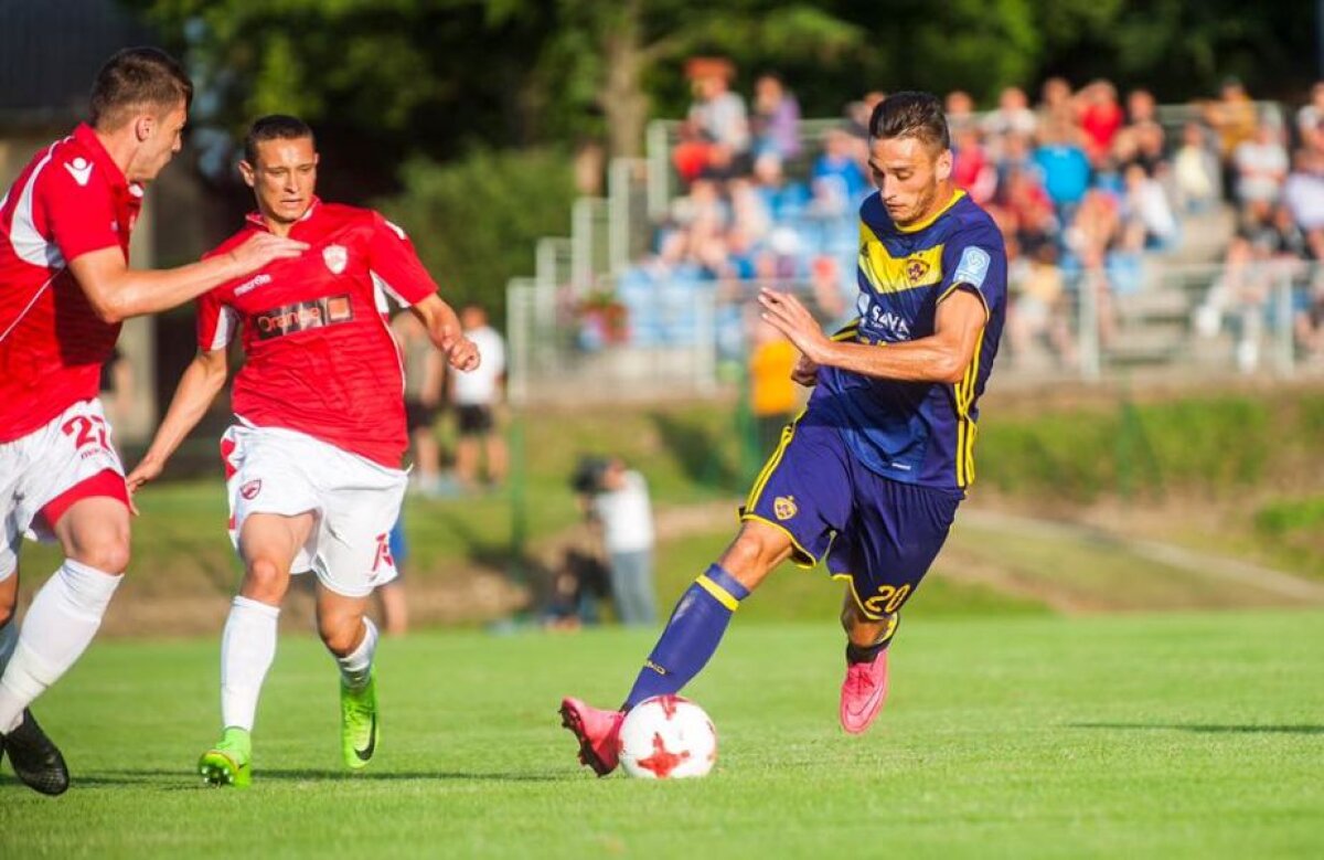 VIDEO » Dinamo a pierdut amicalul cu NK Maribor, scor 1-2 » Surpriza lui Contra a marcat pentru "câini"