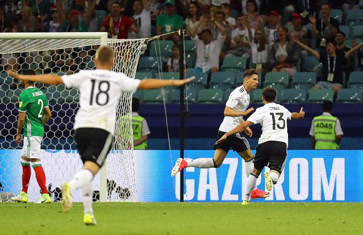 VIDEO+FOTO Germania, victorie fără emoții cu Mexic în semifinalele Cupei Confederațiilor » Nemții întâlnesc Chile în finală 