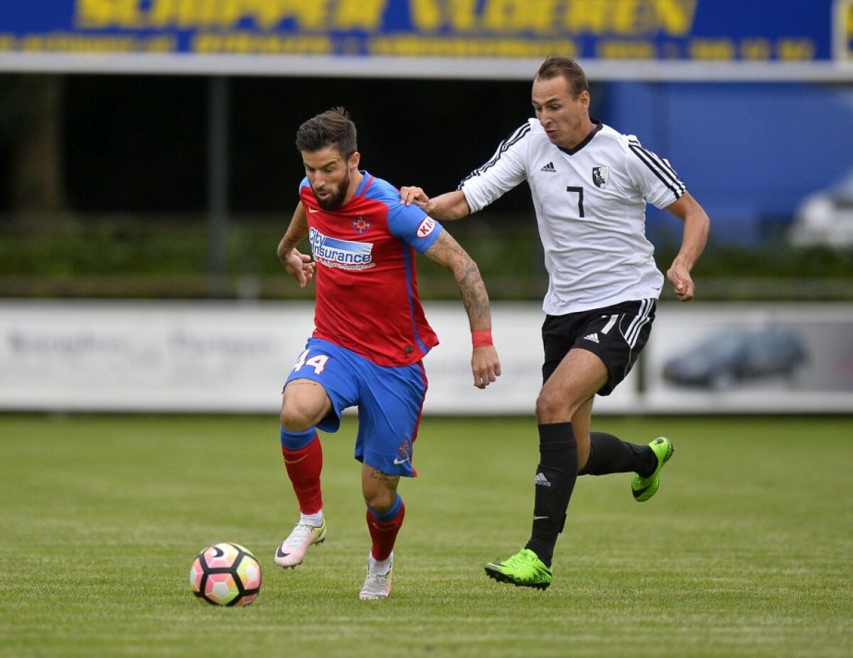 VIDEO + FOTO I-au "încărcat" » Succes categoric pentru roș-albaștri în primul test al verii: 7-0, "dublă" la debut pentru Budescu