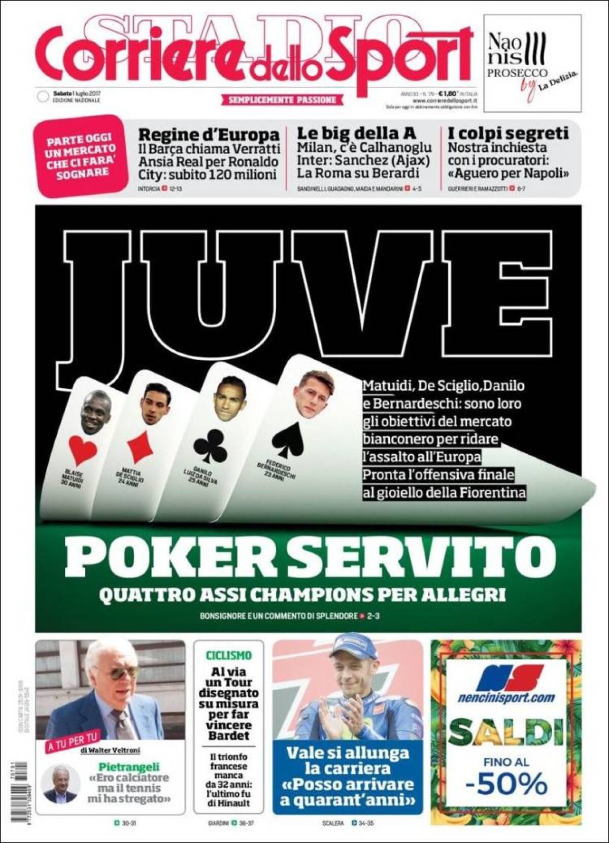 Ce scriu azi ziarele de sport din lume (1 iulie 2017)