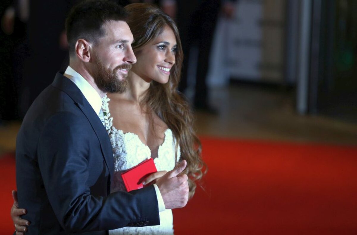 GALERIE FOTO Imagini de la nunta anului » Messi și Antonela s-au căsătorit la Rosario + de ce a surprins apariția lui Pique