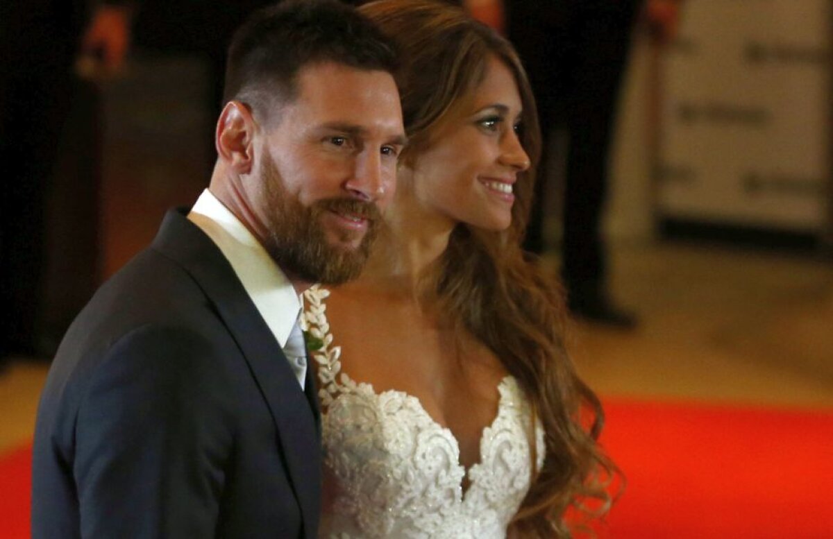 GALERIE FOTO Imagini de la nunta anului » Messi și Antonela s-au căsătorit la Rosario + de ce a surprins apariția lui Pique