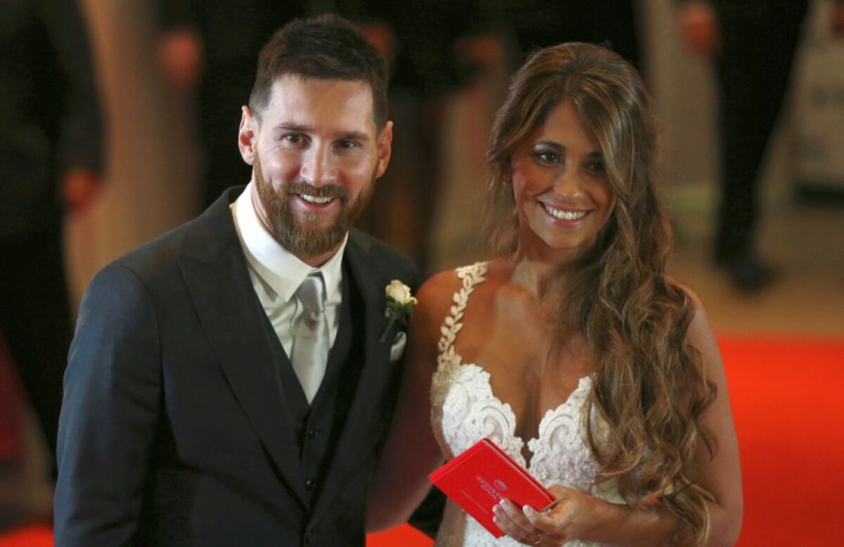 GALERIE FOTO Imagini de la nunta anului » Messi și Antonela s-au căsătorit la Rosario + de ce a surprins apariția lui Pique