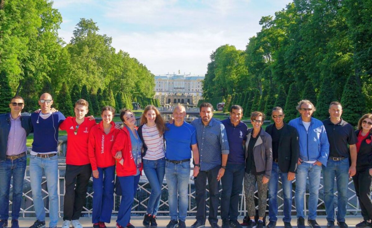 GALERIE FOTO Două săptămâni de vis » Ovidiu Hațegan a admirat minunatul Sankt Petersburg în perioada Cupei Confederațiilor