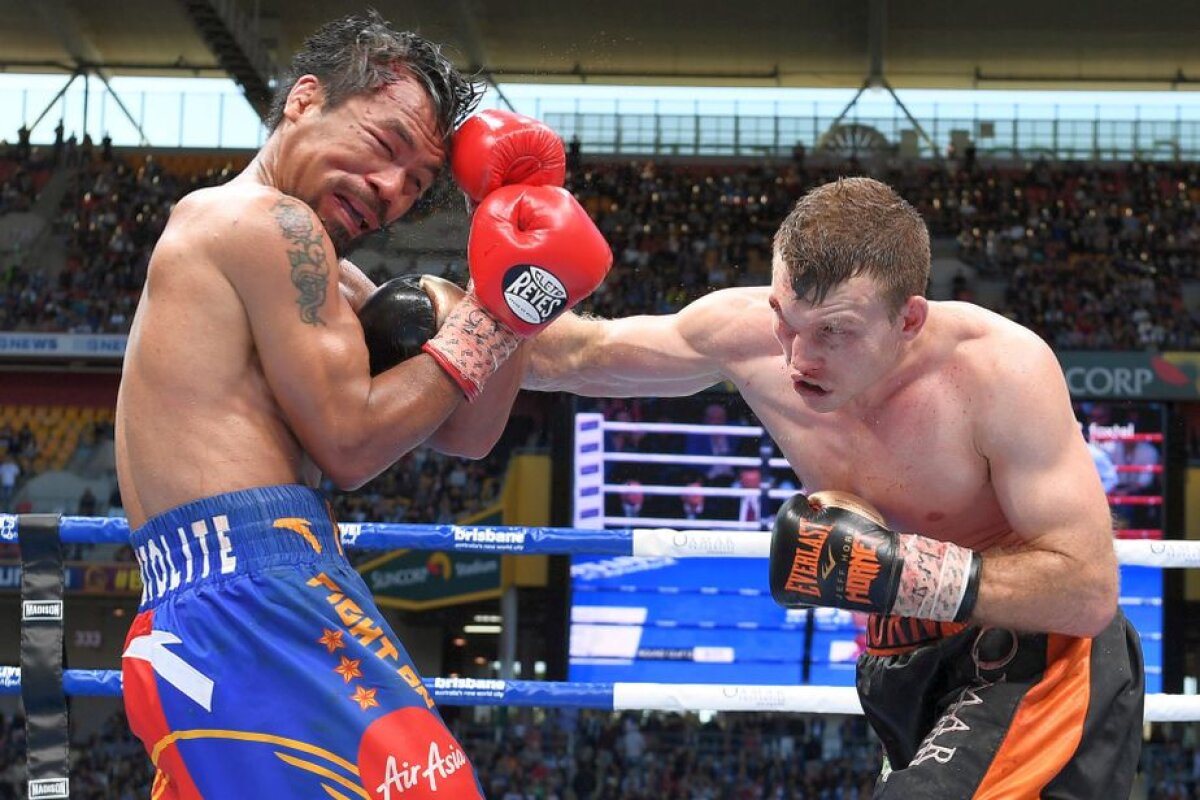 VIDEO + FOTO Șoc în box! Pacquiao, învins de un fost profesor » Filipinezul și-a pierdut centura WBO după un meci controversat