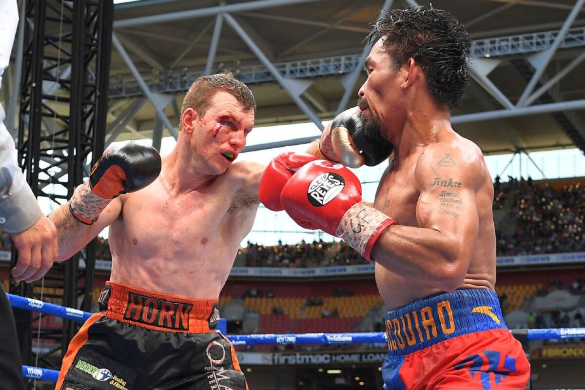 VIDEO + FOTO Șoc în box! Pacquiao, învins de un fost profesor » Filipinezul și-a pierdut centura WBO după un meci controversat