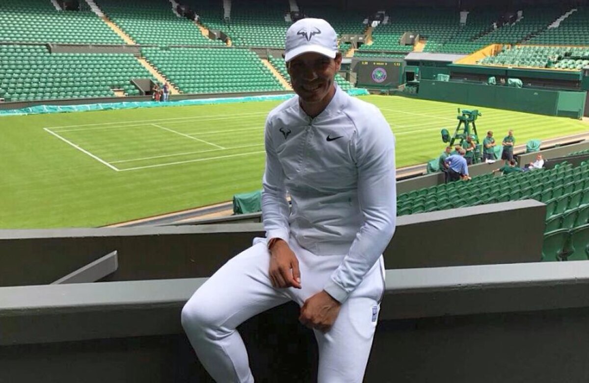 FOTO Așteptând Wimbledon! Halep, Cîrstea, Nadal și alți jucători de tenis sunt gata de turneul de la Londa