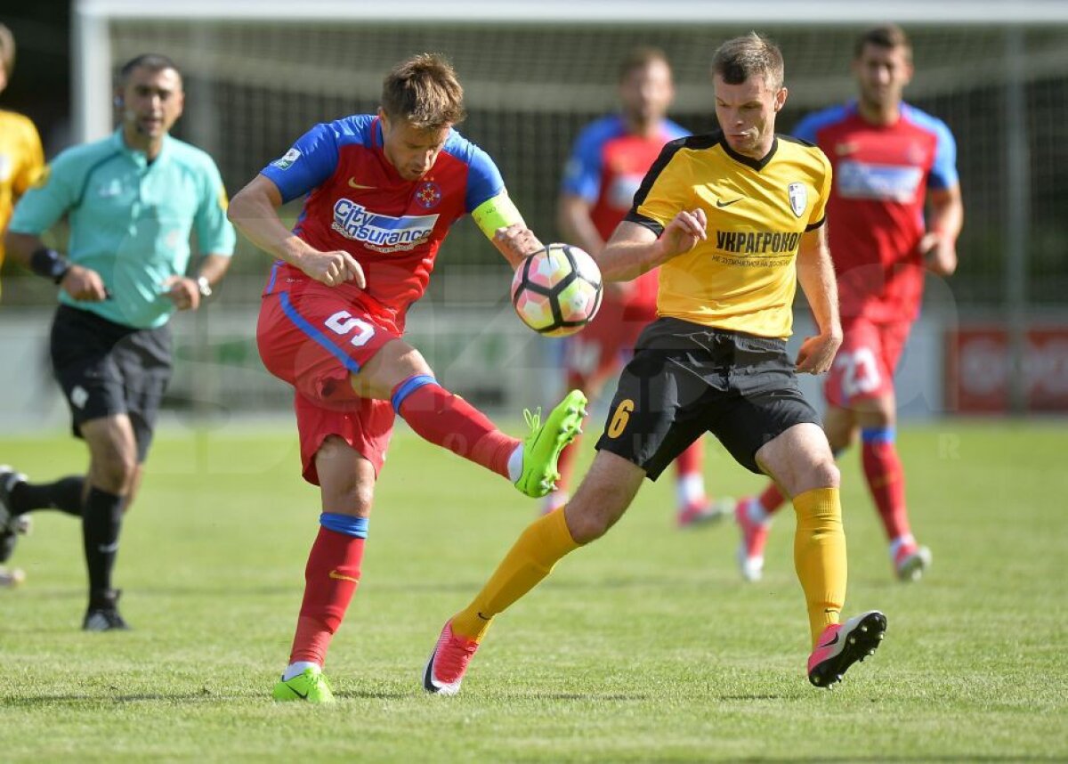 VIDEO+FOTO » FCSB ratează victoria cu FC Oleksandria, 1-1. Golul egalizator a venit după o neînțelegere în apărare