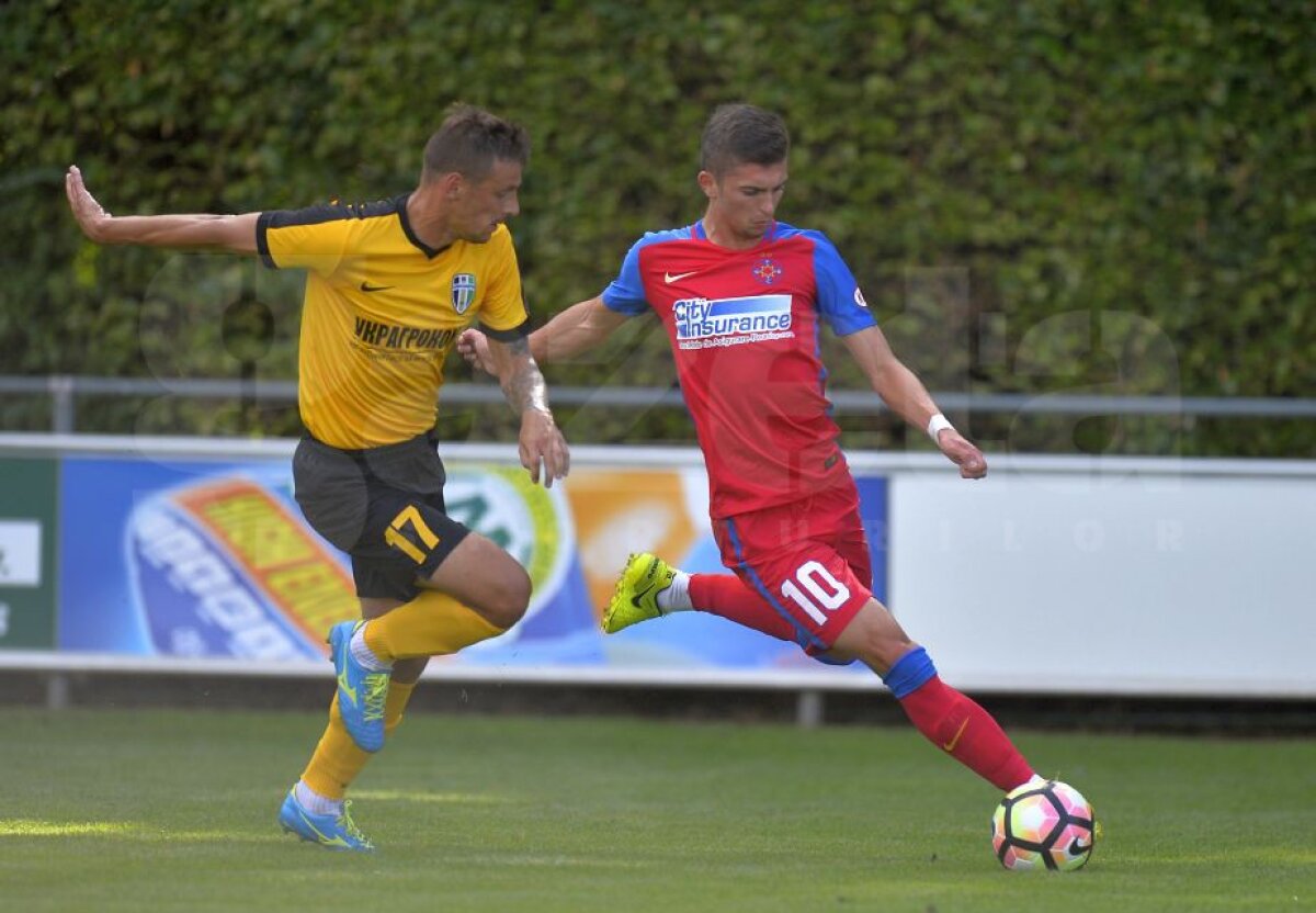 VIDEO+FOTO » FCSB ratează victoria cu FC Oleksandria, 1-1. Golul egalizator a venit după o neînțelegere în apărare