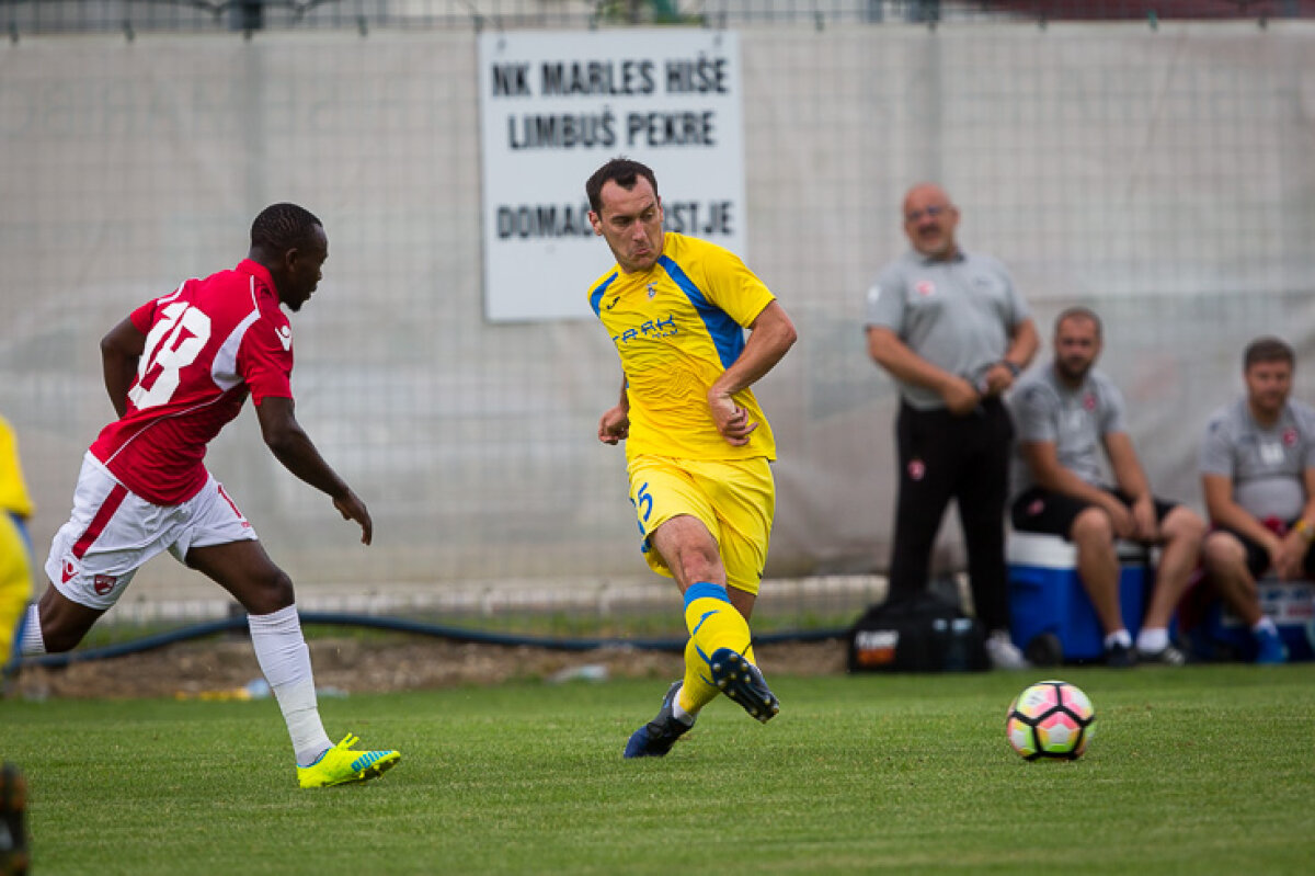 FOTO Dinamo învinge NK Domzale, într-un meci cu 5 goluri! Rivaldinho a adus victoria "câinilor", 3-2